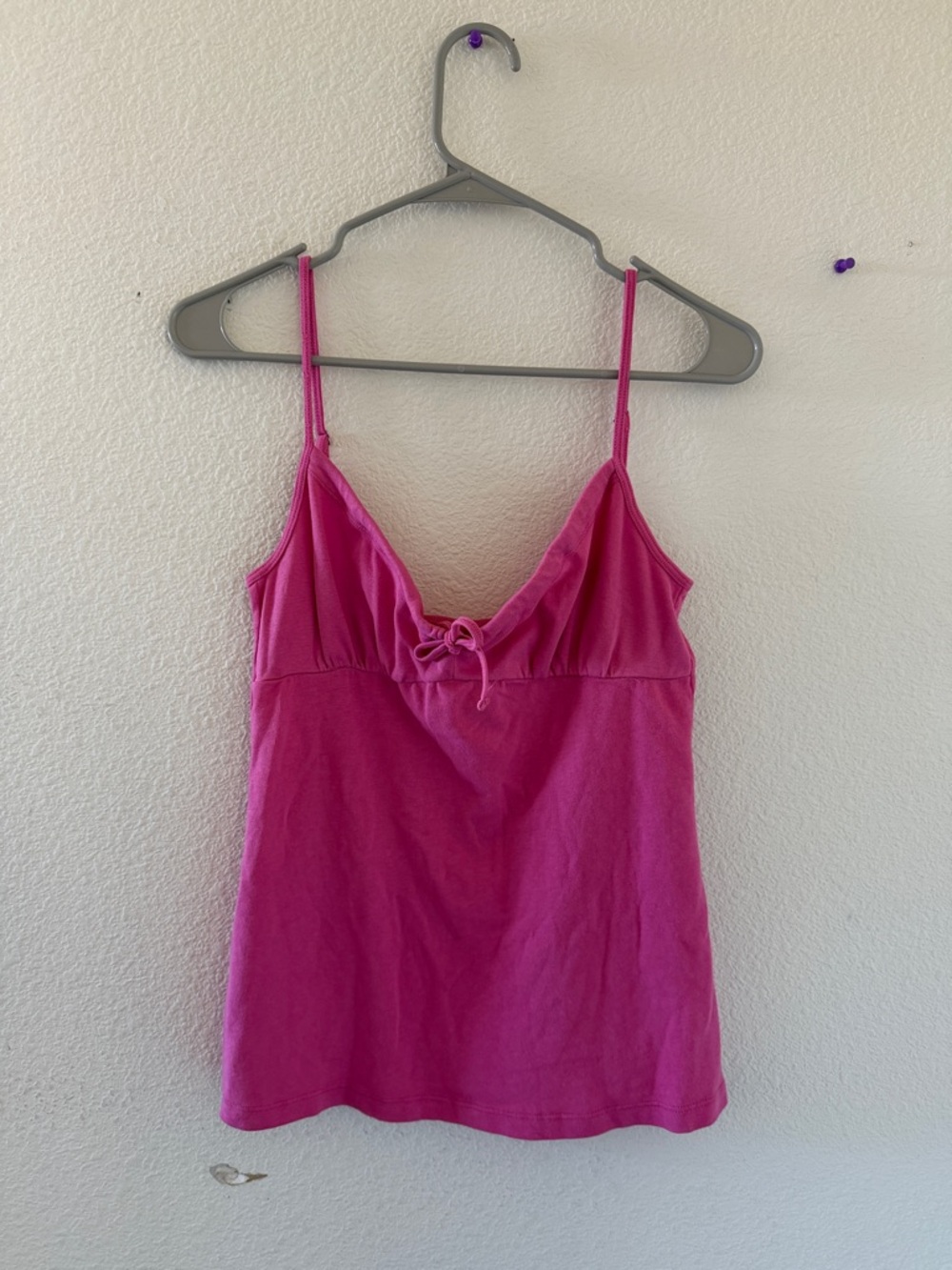 Brandy melville fuchsia pink Amara tank top